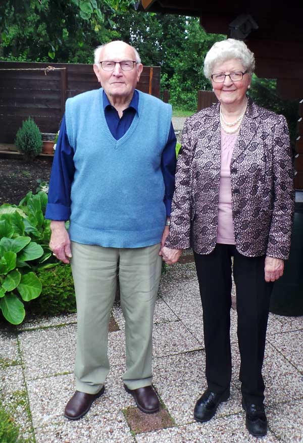 Pieter en Dina Heun 65 jaar getrouwd